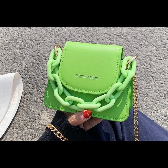 Green lime Mini bag Sold Out - Picture 1 of 1